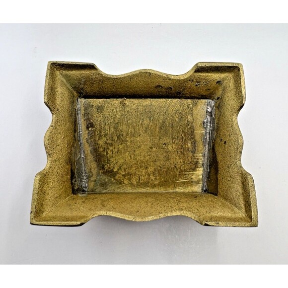 Vintage Art Nouveau Bronze Stamp Box - Picture 11 of 15